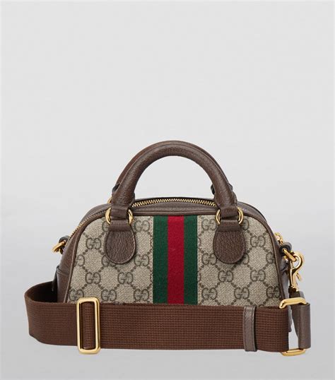 gucci purple gg top handle leather tote|Gucci ophidia shoulder bag black.